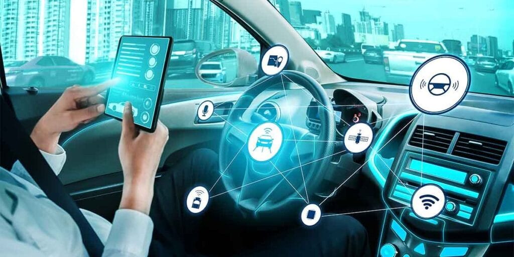 iot applications in smart vehicles