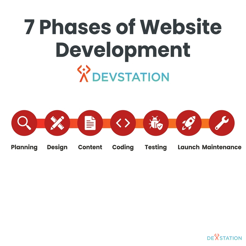 website development phases 2