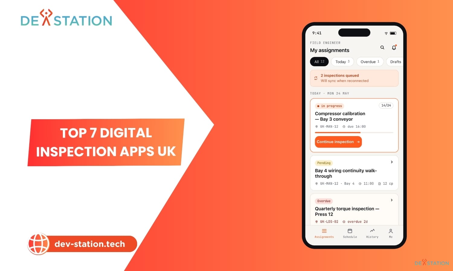 digital inspection apps uk